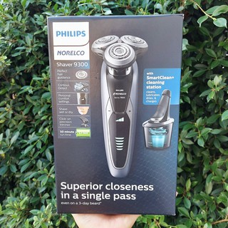 ฟิลิปส์ เครื่องโกนหนวด Norelco Electric Shaver 9300 Wet &amp; dry S9311/84 (Philips®)