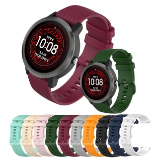 สายนาฬิกาข้อมือซิลิโคน 22 มม. 20 มม. 18 มม. สําหรับ Garmin Vivoactive 3 4 4s Vivomove Hr Smartwatch Band By Amazon Gtr2 Gts2 Sport Bracelet