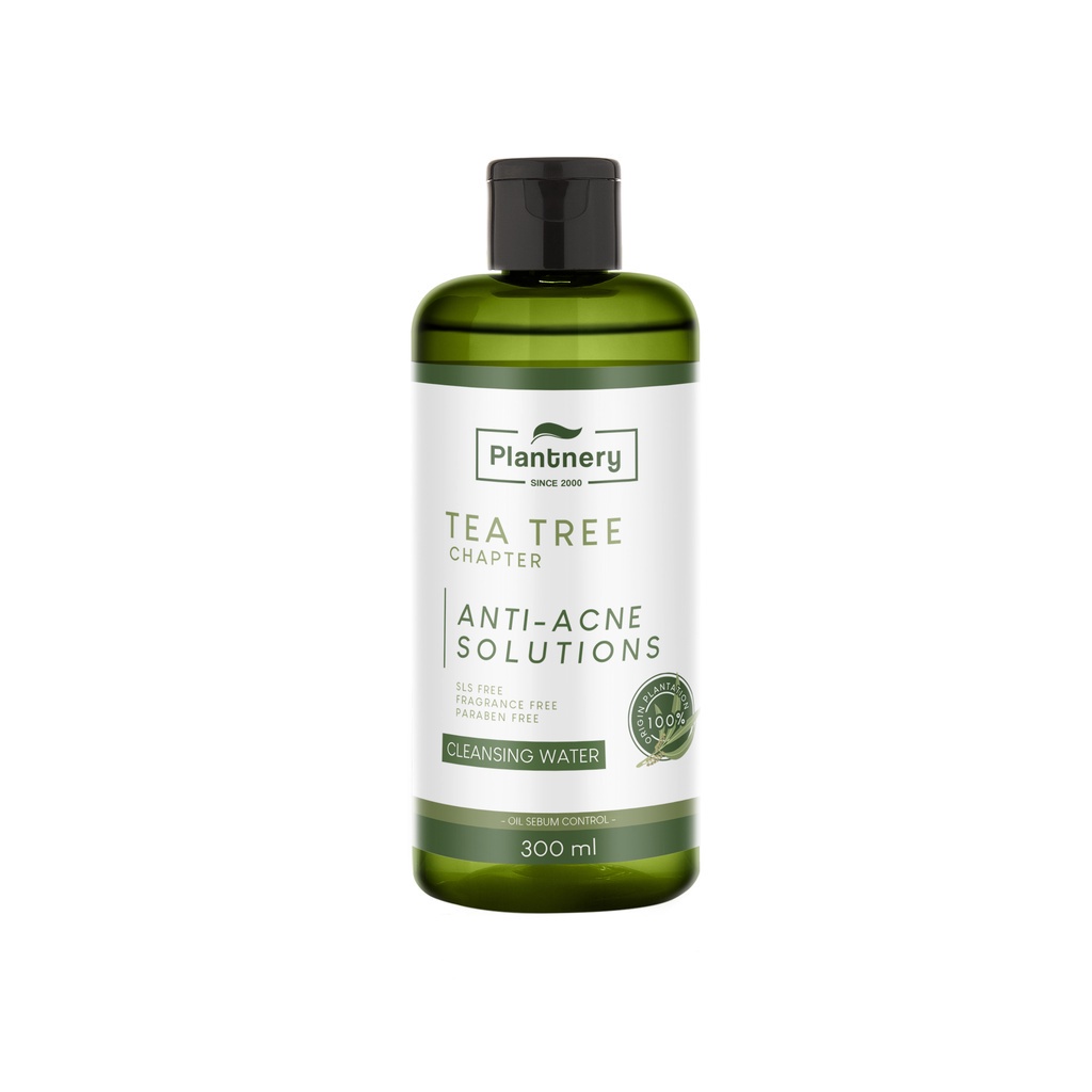 Plantnery Tea Tree First Cleansing Water 300ml (01920) แพลนท์เนอรี่ คลีนซิ่ง ทีทรี เช็ดทำความสะอาดเค