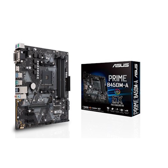 MAINBOARD   ASUS PRIME B450M-A II   AM4 (รับประกัน3ปี)