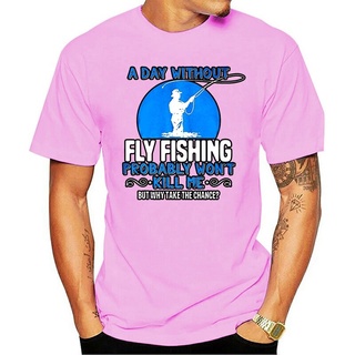 ใหม่ เสื้อยืด พิมพ์ลาย Fly Fishing Wo Kaccba02Aadhfh83 สําหรับผู้ชาย