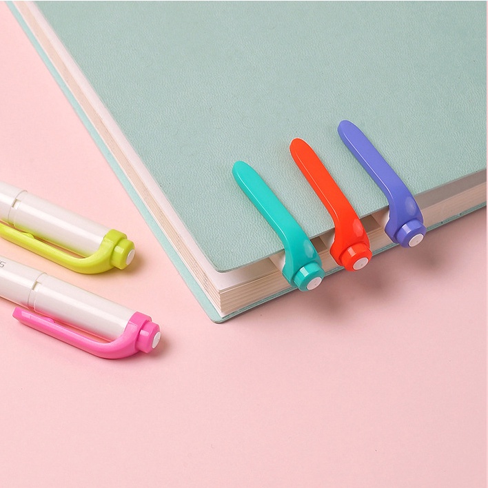 ชุดปากกาเน้นข้อความ หัวอ่อน ปากกา ปากกามาร์กเกอร์