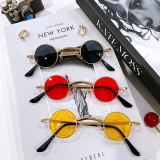 มีส่งด่วน 🇹🇭 แว่นวินเทจ Style 4kings ทรงกลม JB แว่นกันแดด แว…