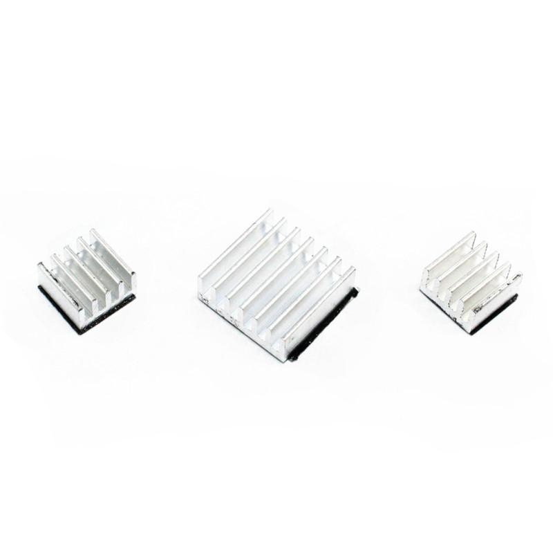 30PCS/Lot Raspberry Pi 3 Heat Sink Aluminum Cooler Radiator Heatsinks