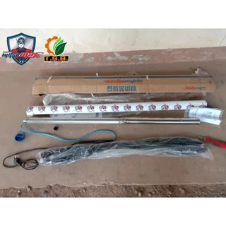 ปั้มน้ำบาดาล (ซับเมิส) ไฟ AC 220V สำหรับบ่อ 2" รูน้ำออก 3/4" มอเตอร์ 180 วัตต์ จำนวน 26 ใบพัด Mitsumax 234MM180/26-1