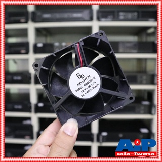 พัดลมNEWTECHแอมป์ RMS/VZ 12V 3.5 อะไหล่สำหรับเพาเวอร์แอมป์ เอไอ-ไพศาล