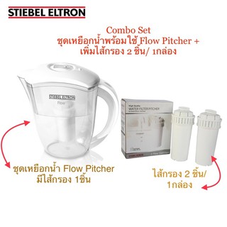 Stiebel Eltron_Combo Set เหยือกน้ำดื่มสตีเบลพร้อมไส้กรอง+เพิ่มพิเศษไส้กรอง 2ชิ้น