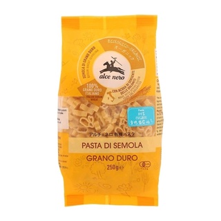 อัลเซเนโร เส้นพาสต้าออแกนิกรูปสัตว์ต่างๆ Alce Nero Organic Durum Wheat Semolina Pasta Farm Animal Shape 250g