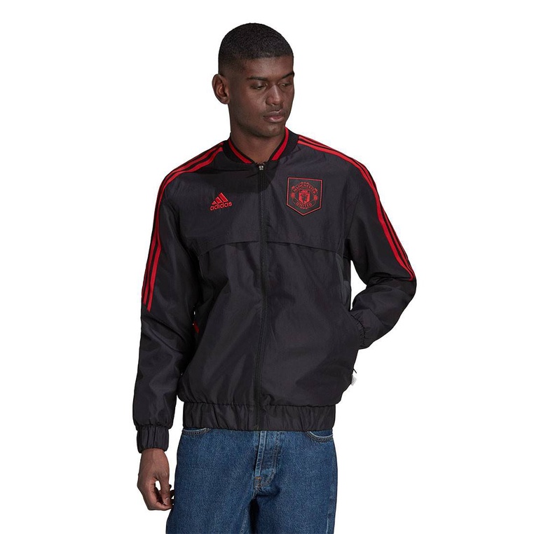 Adidas Manchester United Anthem Jacket เสื้อแจ็คเก็ต MANCHESTER UNITED ANTHEM ของแท้100%