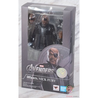 Bandai SHF SH Figuarts Marvel Avengers Nick Fury ฟิกม่า แอ็คชั่นฟิกเกอร์ ฟิกเกอร์แอคชั่น