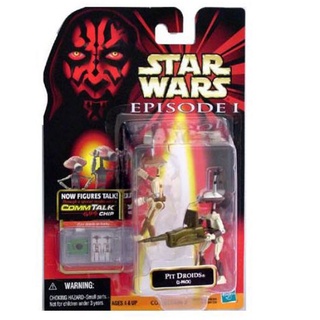 Star Wars Episode 1  The Phantom Menace  Pit Droids 2-pack with CommTech Chip Action Figures 3.75"