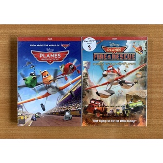 DVD : Planes ภาค 1, 2 Fire &amp; Rescue เหินซิ่งชิงเจ้าเวหา [มือ 1 ปกสวม] Disney / Cartoon ดีวีดี หนัง แผ่นแท้ ตรงปก