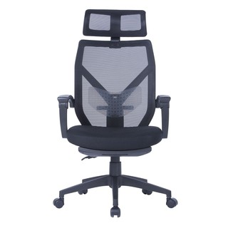 Office chair OFFICE CHAIR FURDINI RANGER W-203CG NET / FABRIC BLACK Office furniture Home &amp; Furniture เก้าอี้สำนักงาน เก