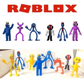 6/8pcs Game Roblox Rainbow Friend Model Decoration Handmade Doll Peripheral Toys