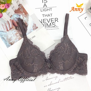 ชุดชั้นใน Annyบรา รุ่น2389 คัพA เสื้อใน มีโครง 2ตะขอ ดันทรง ฟองนุ่มหนา1cm ดันขึ้นพอดีดูทรงสวย เนินอกชิด น่าอกตูม