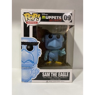 Funko Pop Sam The Eagle The Muppets Most Wanted 09 Damage Box