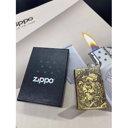 ไฟแช็ค Zippo กันลมกันน้ำไฟแช็กน้ำมันก๊าด