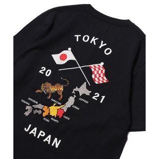 เสื้อยืดแขนสั้นพิมพ์ลาย Tokyo Souvenir R1010400 Sister Mo, The Same Same ระบายอากาศสําหรับผู้ชาย