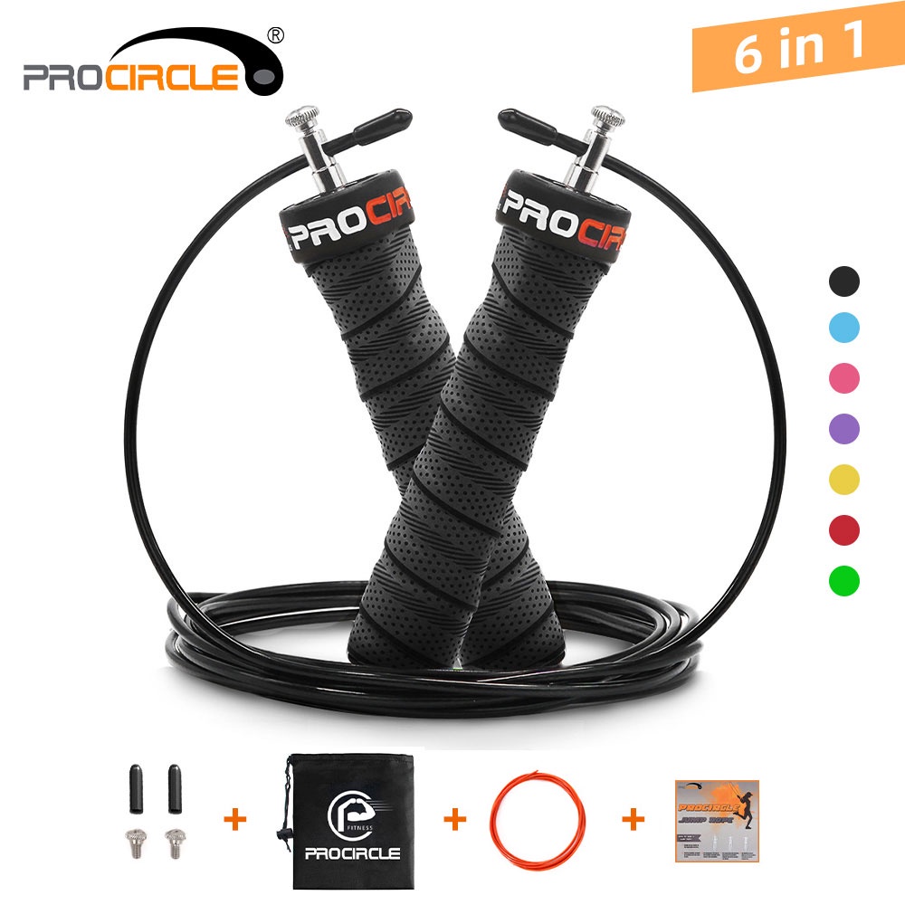 ดึงเชือกเชือกCrossfit Jump Rope Speed & Weighted Jump Ropes Adjustable ...