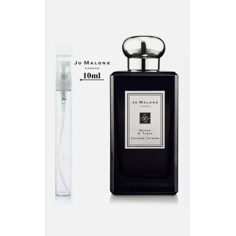 JO MALONE LONDON MYRRH & TONKA COLOGNE INTENSE 10ML EAU DE PARFUM SAMPLE
