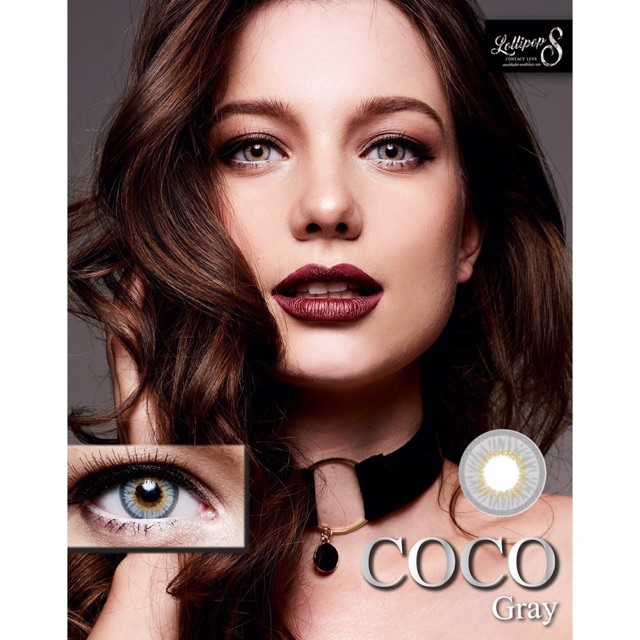 Coco Gray Lolipops ค่าสายตาปกติ ปังมากๆ