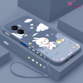 เคส Huawei Y8P Y9s Y9 2019 Y9 Prime 2019 เคสโทรศัพท์ ซิลิโคน TPU นิ่ม เรียบง่าย กระต่าย ขอบตรง เคสป้องกัน