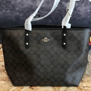 #F58292 Tote zip