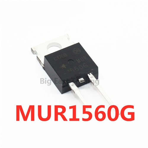 10 ชิ้น MUR1560G TO-220 MUR1560 TO220 MUR1560CT U1560,รับประกันคุณภาพ