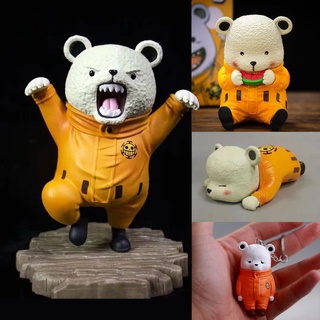 โมเดลวันพีช One Piece Bepo Bear Mink Tribe Eating แตงโม Kungfu กังฟู ขอโทษ วันพีซ นอนหลับ โมเดล