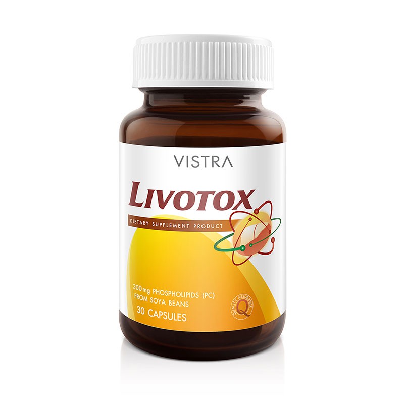 Vistra Livotox วิสทร้า ลิโวท็อกซ์ 30 แคปซูล