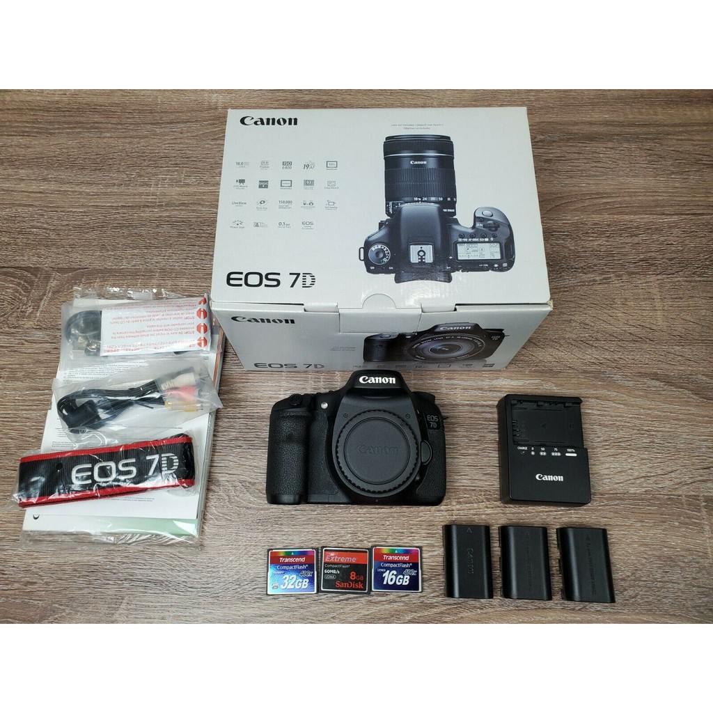 Canon Eos D Mp Digital Slr Camera Black Body Only With Extras Sunyaluk Thaipick