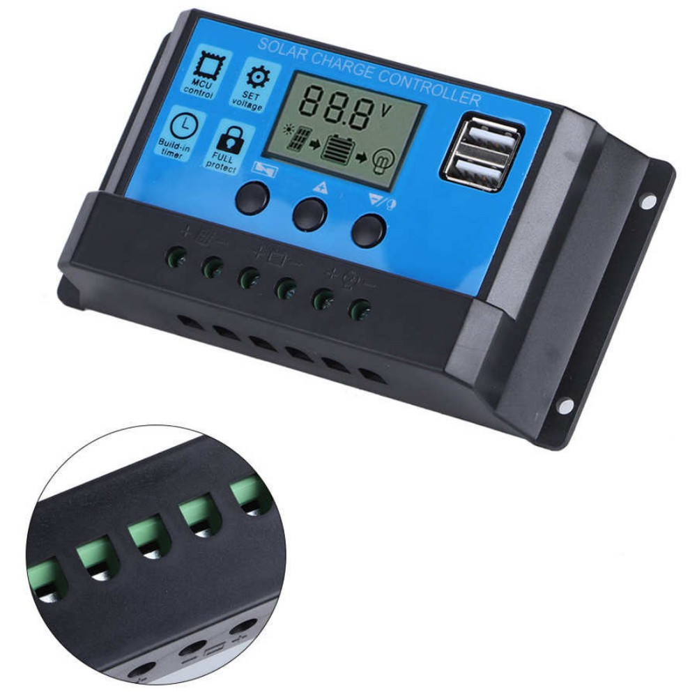 Solar charger โซล่าชาร์จเจอร์ ควบคุมการชาร์จ 30A PWM