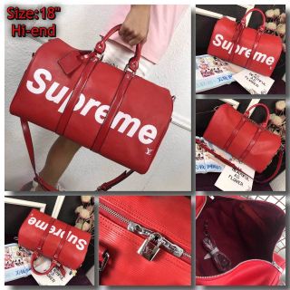 Supreme LV
งานพรีเมี่ยม ขนาด 18" ถุงผ้า ปั๊มครบ 
ราคา 890 บาท