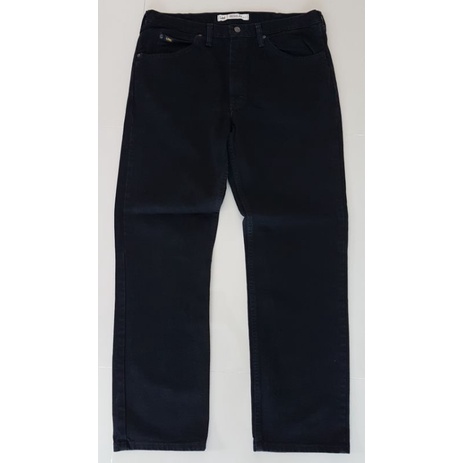 L-ee REGULAR FIT สีดำสนิท  Size W38(I2087)