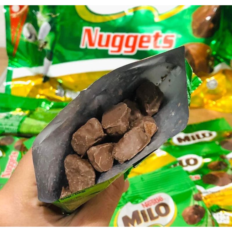 ยกแพ็ค-ปลีก 🌰 MILO Nuggets ไมโลนักเก็ต ไมโลเคลือบช็อคโกแลต🥞🍮