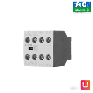 EATON Auxiliary Contact Module, 4 pole,16A, 2N/O, 2NC : DILM32-XHI22 สั่งซื้อได้ที่ร้าน Uelectric