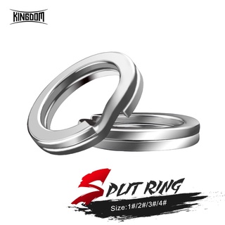 อาณาจักร ที่มีคุณภาพสูงฮาร์ดสแตนเลสเหยื่อตกปลาอุปกรณ์เสริมแห…