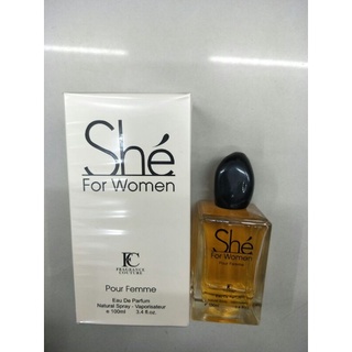 (แท้)น้ำหอมอาหรับแท้ She For Women Natural Spray-vaporisateur 100ml