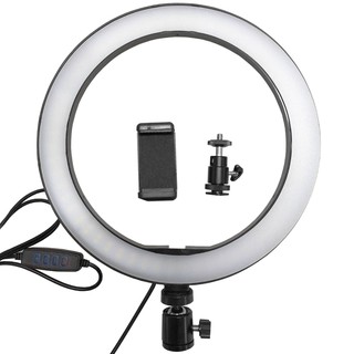 ชุดไฟแหวน Ring Light 10 inch (black) ราคาถูก