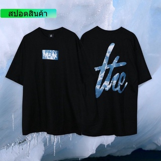 Urthe - เสื้อยืด รุ่น CLUODY // BOX LOGO ผ้าฝ้ายแท้