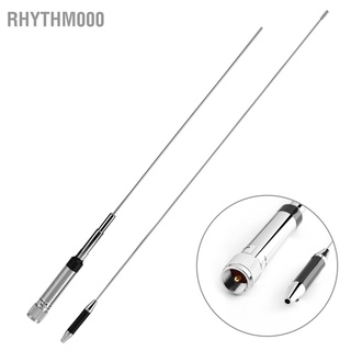 Rhythm000 Nl-770R Dual-Band Uhf / Vhf 144 / 430Mhz 200W เสาอากาศวิทยุสูงสําหรับรถยนต์