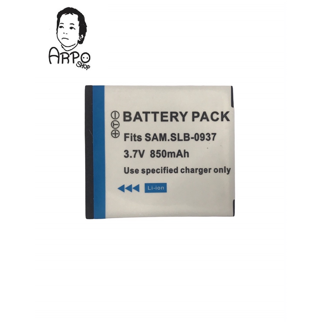 แบตกล้องและแท่นชาร์ต Samsung SLB-0937 สำหรับรุ่น L730 L830 i8 NV33 NV4 ST10 PL10