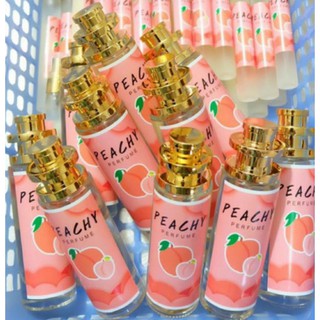 น้ำหอม กลิ่น PEACHY  มาแล้วจ้า หอมกลิ่นผลไม้ ลูกพีช ดันไปเลย