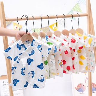 Baby  Romper Japanese Style Kimono Boys and Girls Clothes Toddler Tracksuit Childrens Pajamas