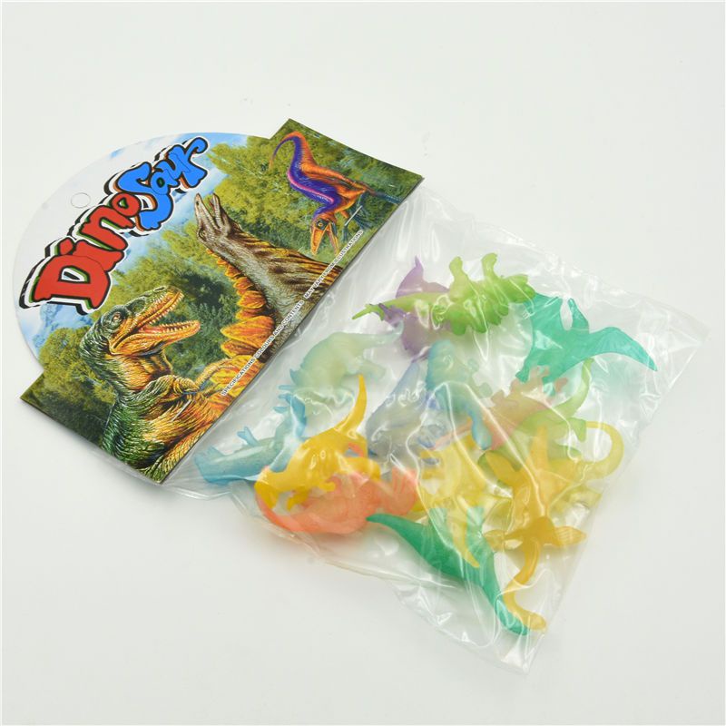 16pcs Jurassic World Dinosaurs Glow in the Dark Luminous Kids Toy ...