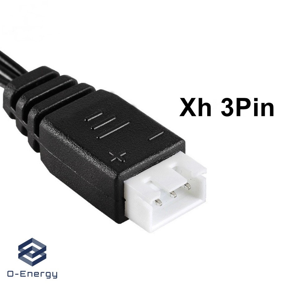 สายUSB ชาร์จแบตเตอรี่ลิเธียม 7.4V ปลั๊ก Xh-3Pin