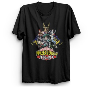 เสื้อยืด พิมพ์ลายอนิเมะ Boku My Hero Academia Cool Premium 100% เรียบง่าย สําหรับผู้ชาย และผู้หญิง