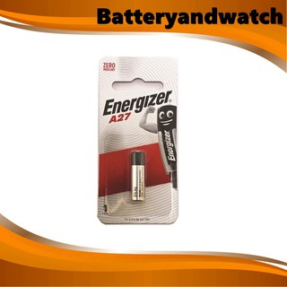 ถ่านรีโมท Energizer A27 , 27A  12V.  Zero Mercury *ของแท้รับประกัน