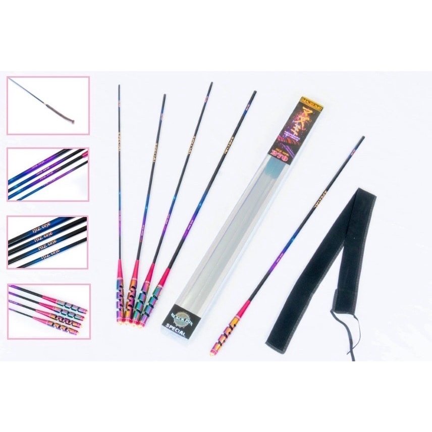 คันตกกุ้ง MAZUMI MZ1 Special ค่าย BLACK FOX มีทั้งระยะ 1.5,1.8 เมตร