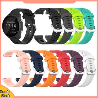 หัวเว่ย♥สายนาฬิกาข้อมือ ซิลิโคนนิ่ม แบบเปลี่ยน สําหรับ Garmin Forerunner 245M/245